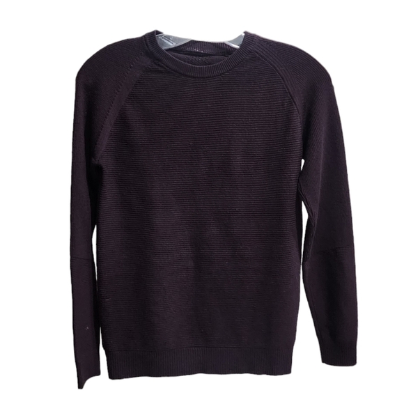 LULULEMON purple ribbed sweater - Picture 1 of 5